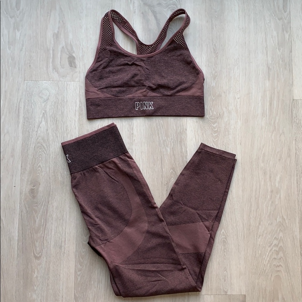 PINK - Seamless Tight & Gym Racerback